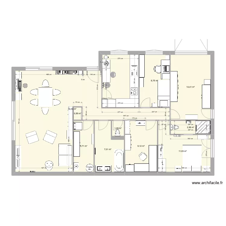 Maison2b. Plan de 