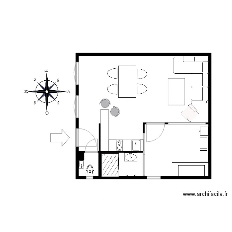 Plan KORENIAN. Plan de 0 pièce et 0 m2