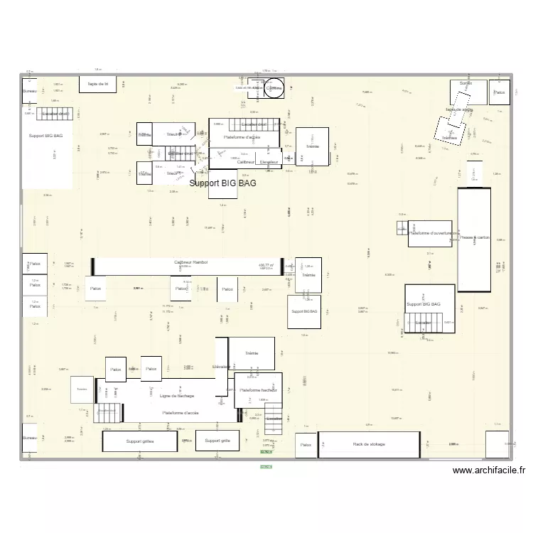 Plan atelier ouverture V1. Plan de Plan atelier ouverture V1. Plan de