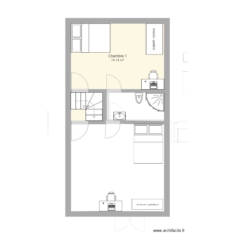 Ste Rapine 1 1er 2ème. Plan de 0 pièce et 0 m2