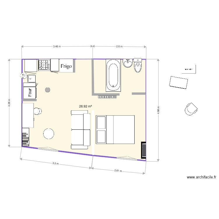 Appart 09 Mai. Plan de 0 pièce et 0 m2