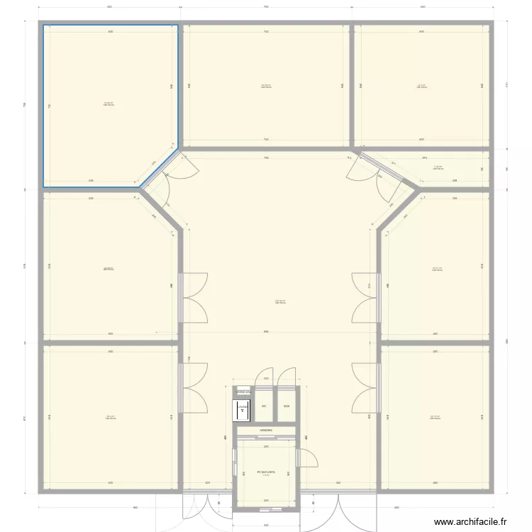 TALLADJE BETA. Plan de 0 pièce et 0 m2
