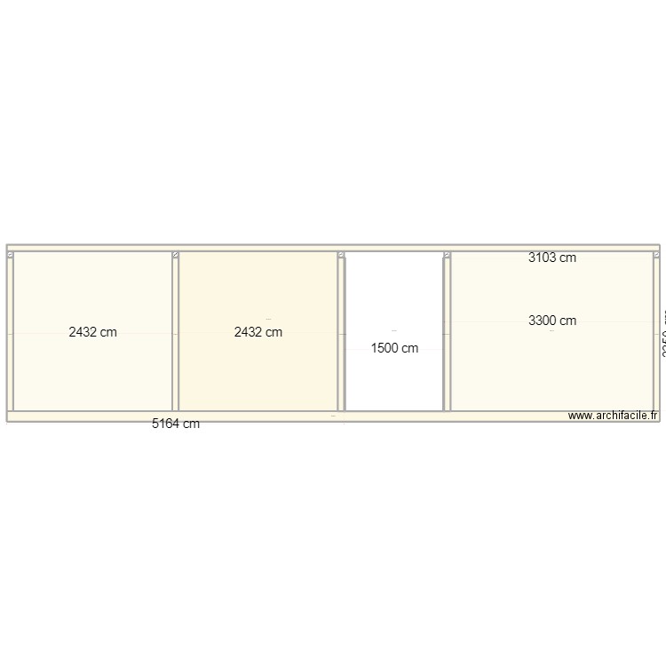 Plan coupe . Plan de 0 pièce et 0 m2