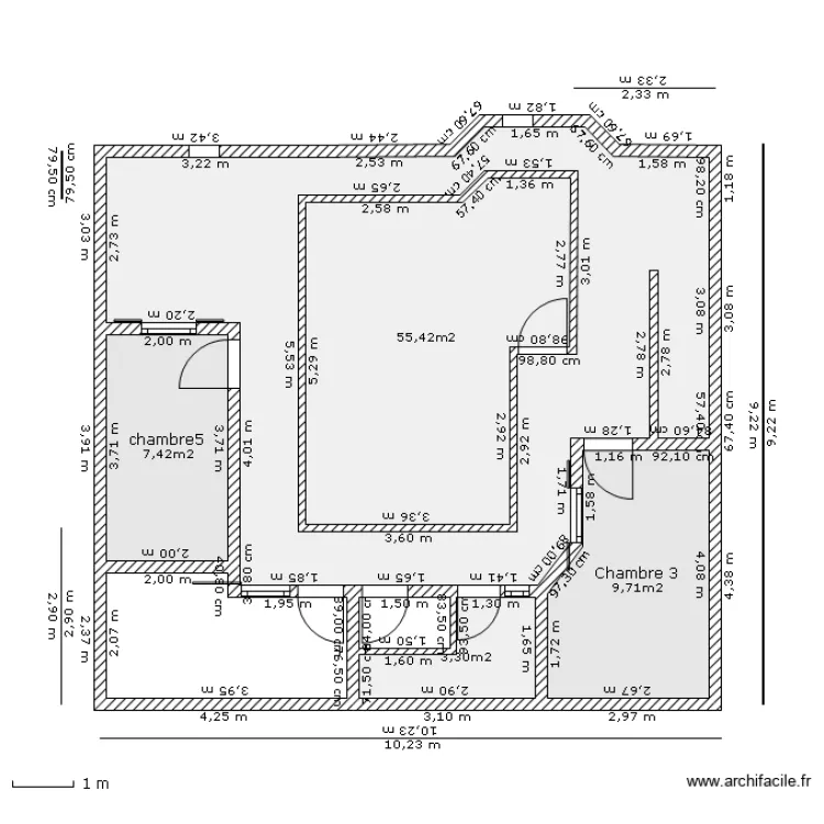  1er &eacute;tage  100. Plan de 
