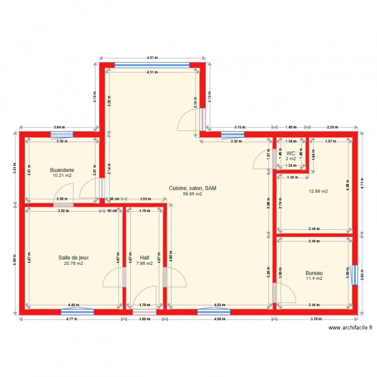 bas final chauffage 3. Plan de 0 pièce et 0 m2