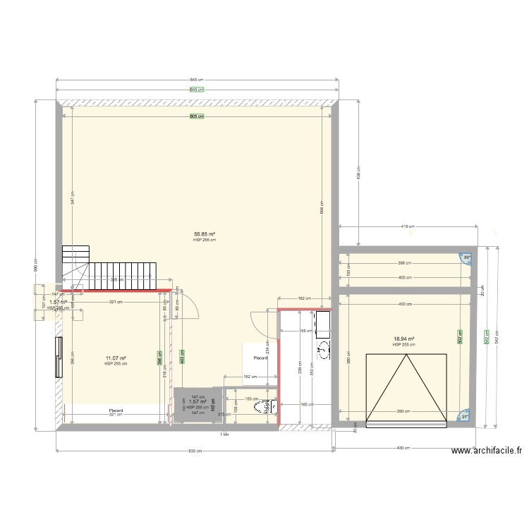 masson B. Plan de 0 pièce et 0 m2