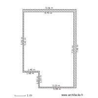 chambre sans vitre