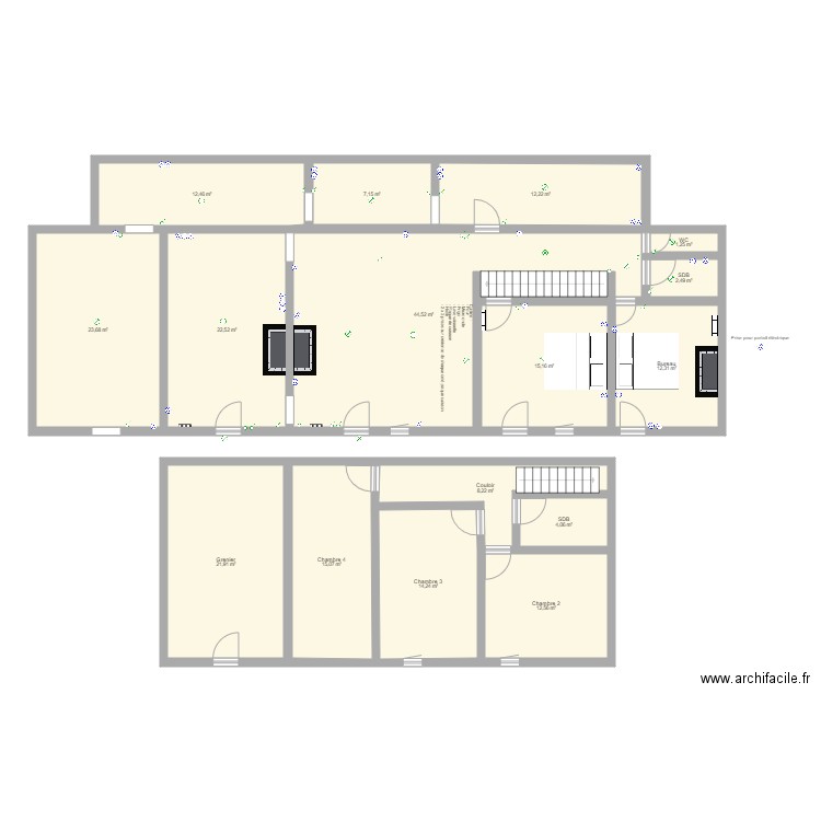 Berthelonnière 19102020. Plan de 0 pièce et 0 m2