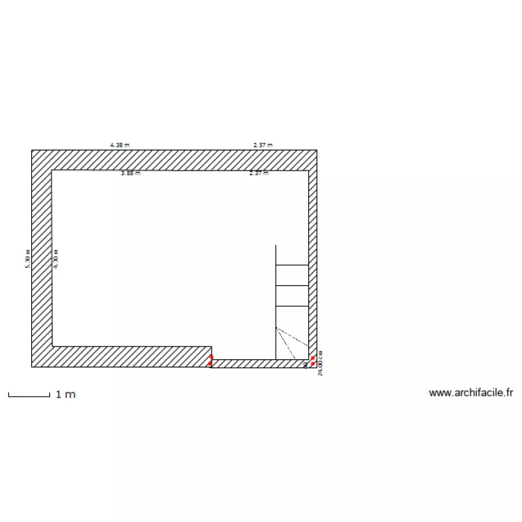 floret 10 cave. Plan de 