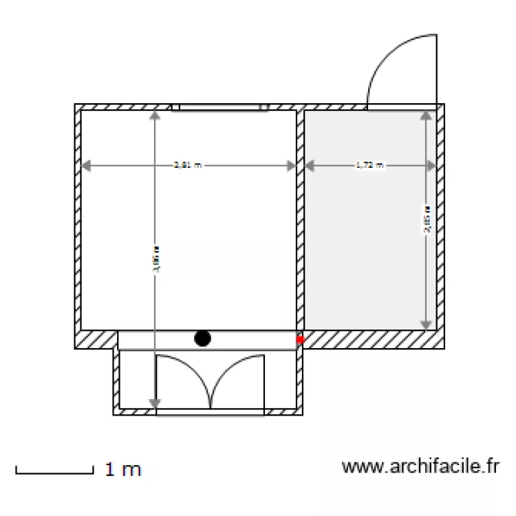 Loge Philippe de Girard etat futur. Plan de Loge Philippe de Girard etat futur. Plan de