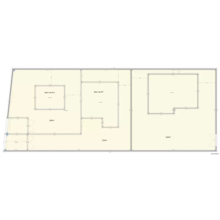 CDG DP 2 TERRAINS. Plan de CDG DP 2 TERRAINS. Plan de