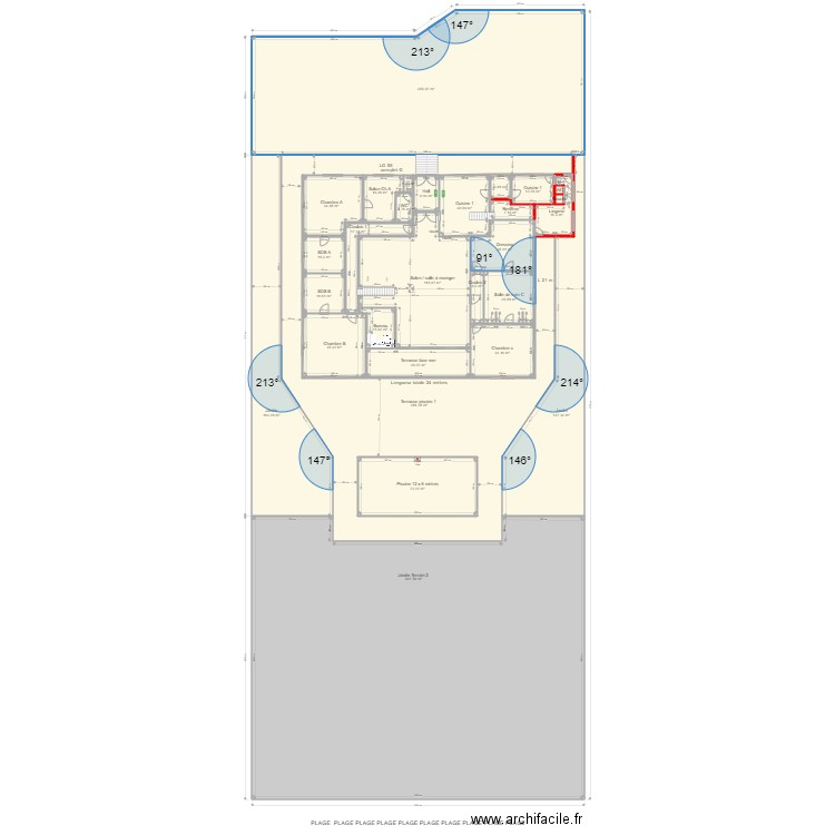 56Etage  COMPLET G. Plan de 0 pièce et 0 m2