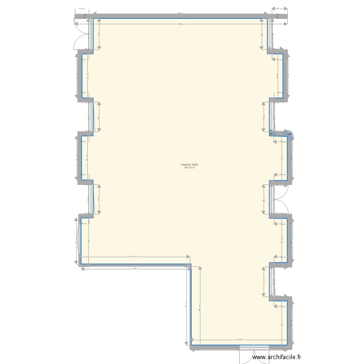 Salle Henri IV. Plan de 0 pièce et 0 m2