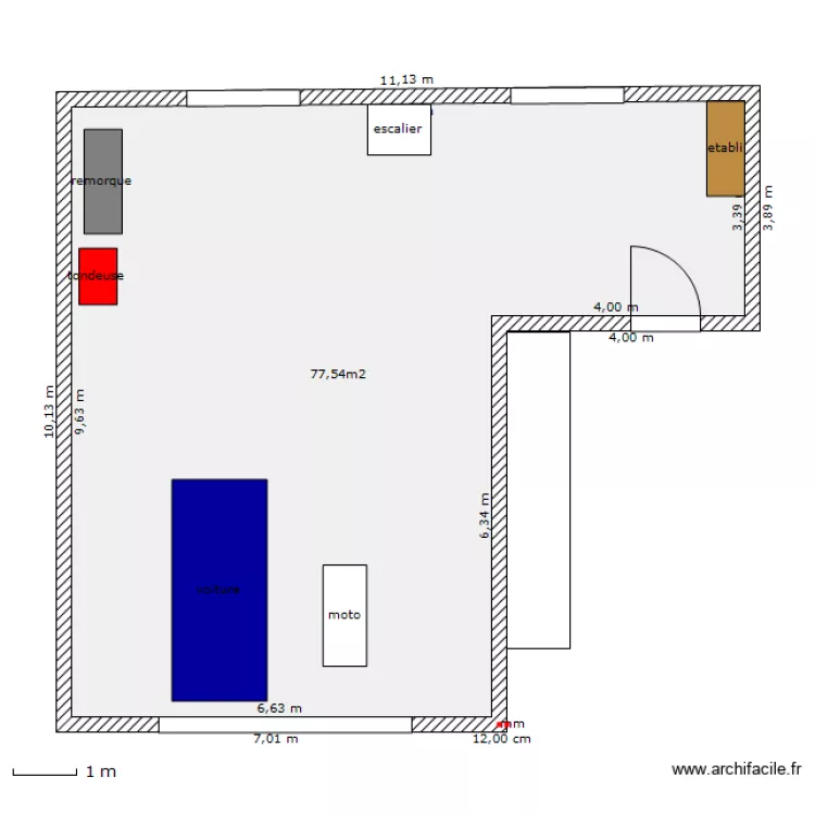 garage 1. Plan de garage 1. Plan de