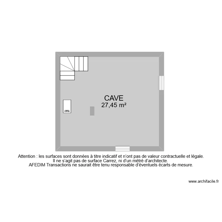BI 10992 SOUS SOL. Plan de 