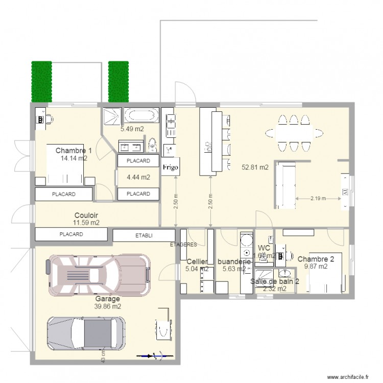 MAISON6. Plan de 0 pièce et 0 m2