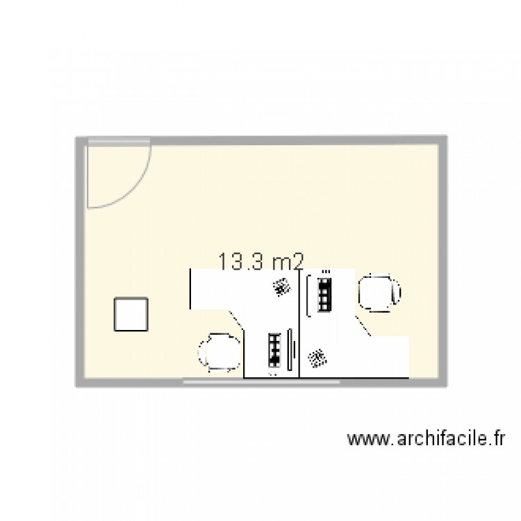 Bureau Telecommunication final. Plan de 0 pièce et 0 m2