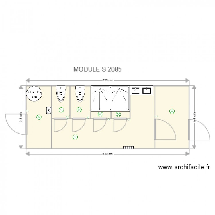 MODULE S 2085. Plan de 0 pièce et 0 m2