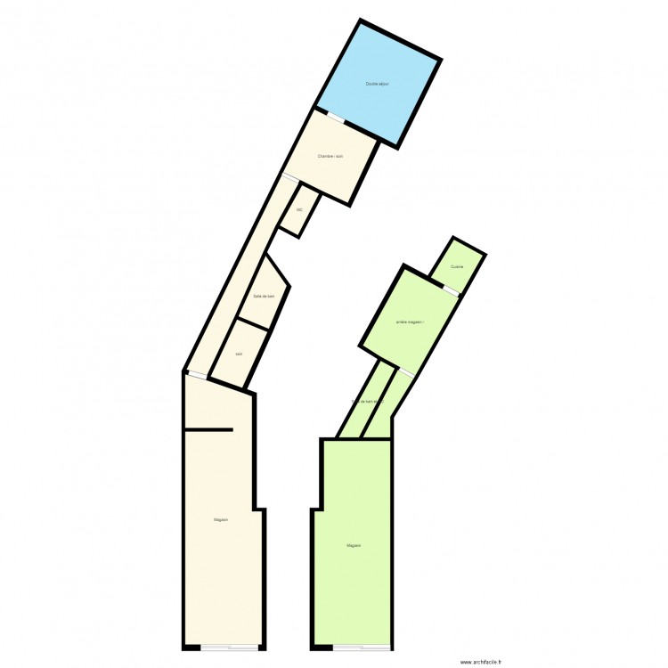 palais Rdc. Plan de 0 pièce et 0 m2