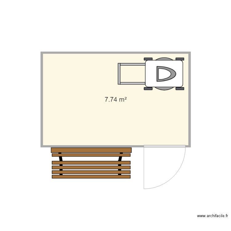 Atelier. Plan de 0 pièce et 0 m2