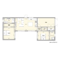 Maison 2 chambres + sdb + garage