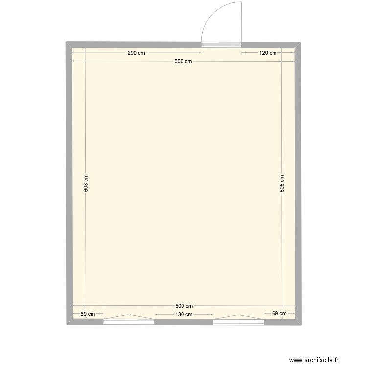 STUDIO FF PLATEAU . Plan de 0 pièce et 0 m2