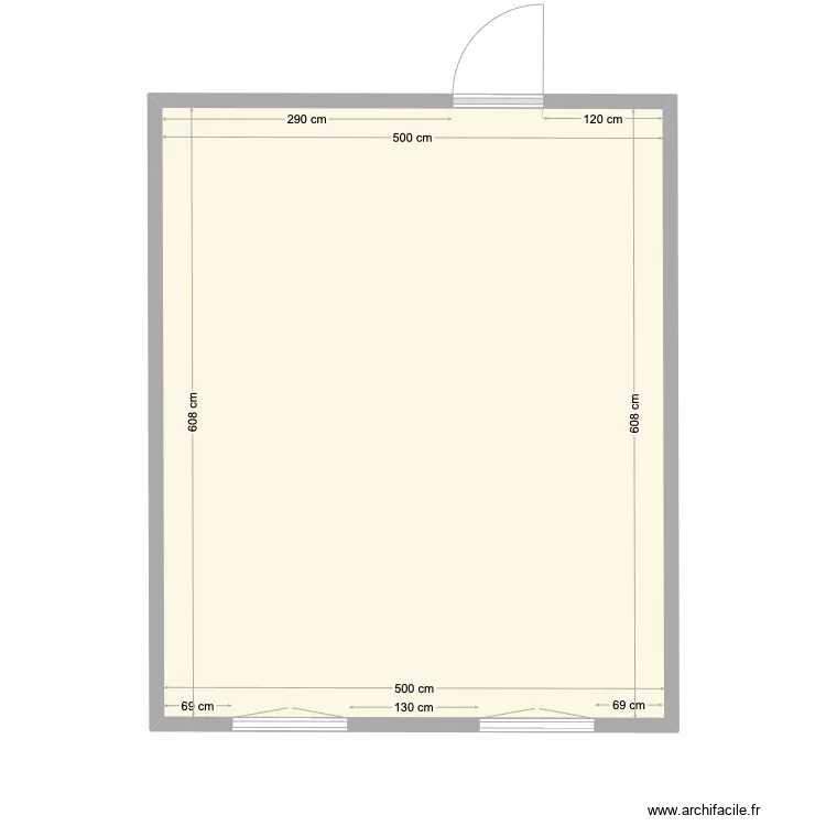 STUDIO FF PLATEAU . Plan de 