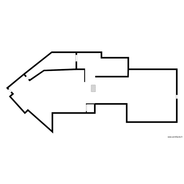 cafe metro julliotte. Plan de 