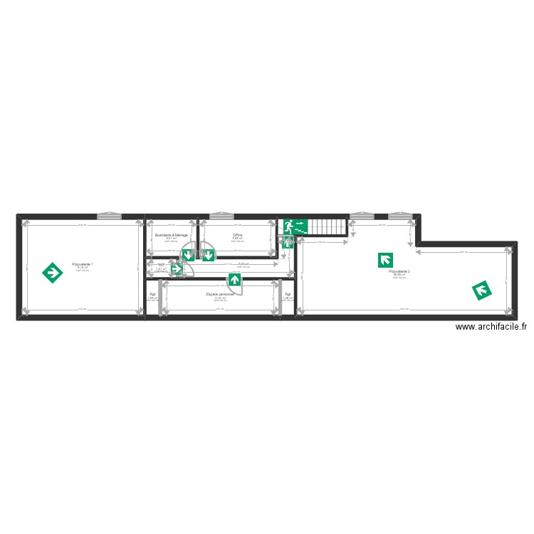 94 St Maur 65 Foch Projet Jordan EVAC. Plan de 0 pièce et 0 m2