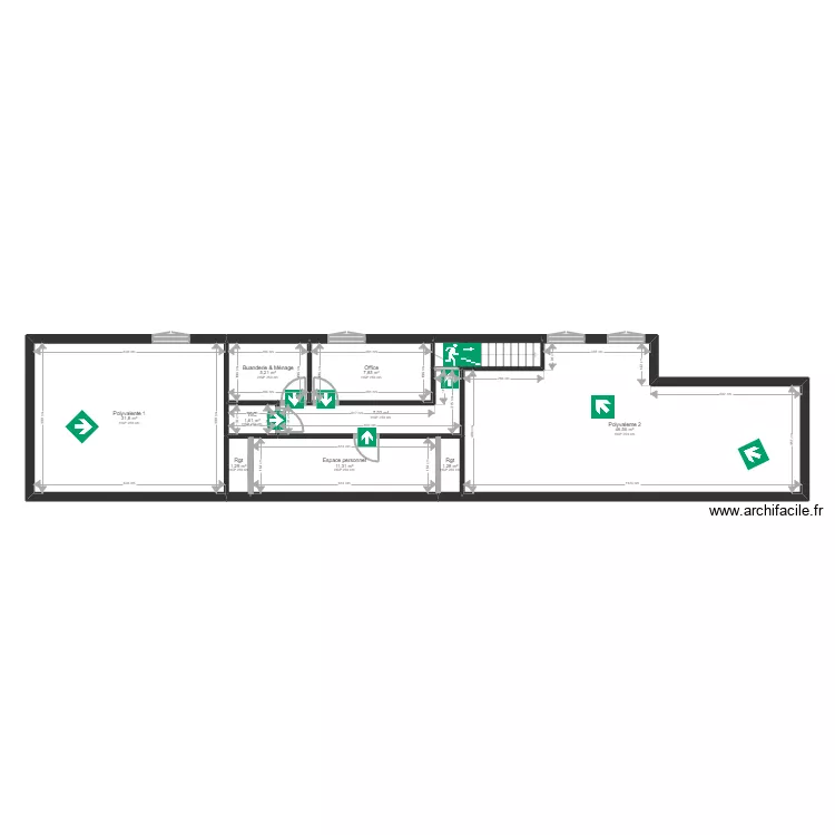 94 St Maur 65 Foch Projet Jordan EVAC. Plan de 94 St Maur 65 Foch Projet Jordan EVAC. Plan de
