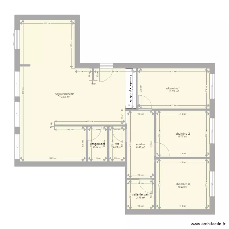 CARIE. Plan de 