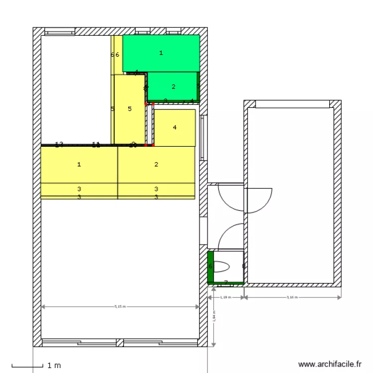 PROJET FINAL RDC PLACO. Plan de PROJET FINAL RDC PLACO. Plan de