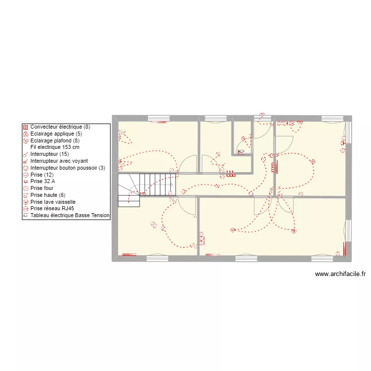 DELANNOY etage. Plan de DELANNOY etage. Plan de
