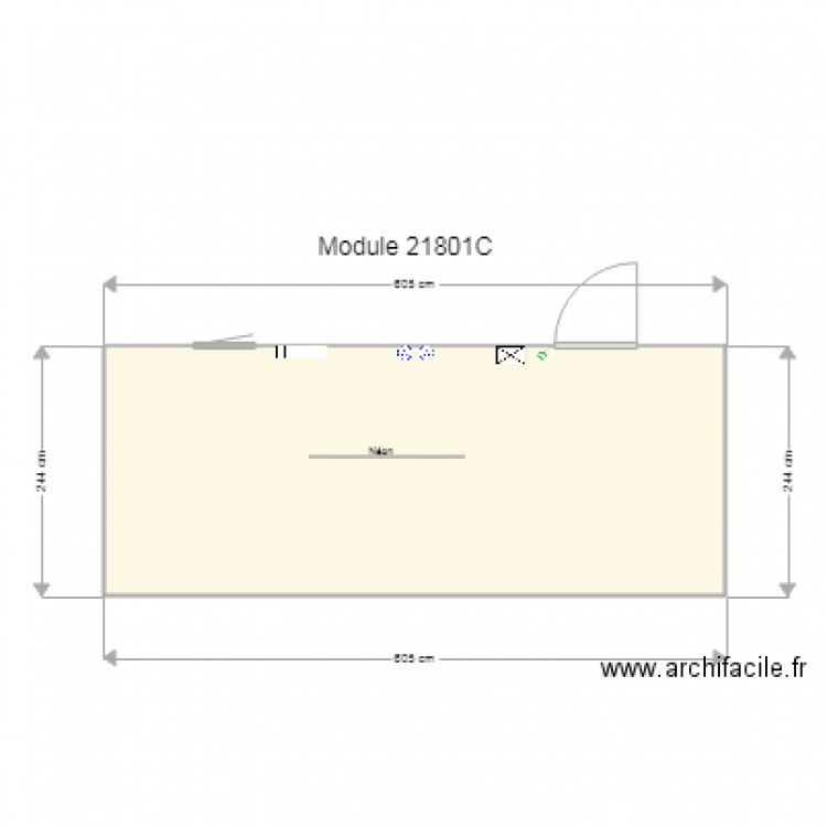 Module 21801 C. Plan de 0 pièce et 0 m2