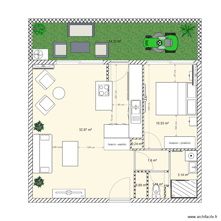 golfe 6. Plan de 0 pièce et 0 m2
