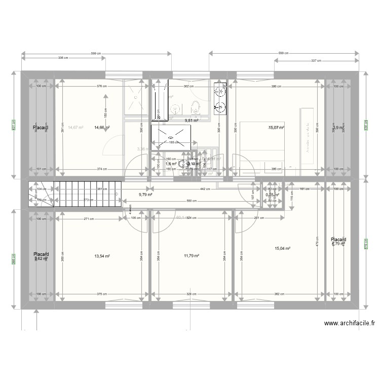rdc maison lindar version 4. Plan de 31 pièces et 330 m2