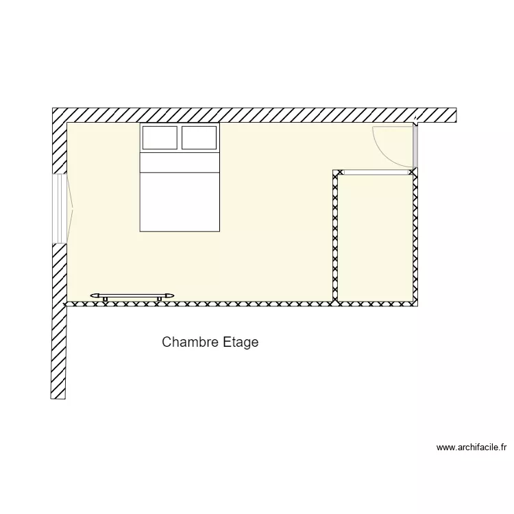 CHANUT ETAGE. Plan de 