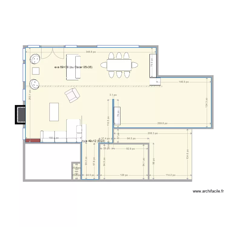 St antoine amenagement reva medita. Plan de 