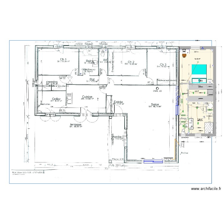 GANAYE v2. Plan de 0 pièce et 0 m2