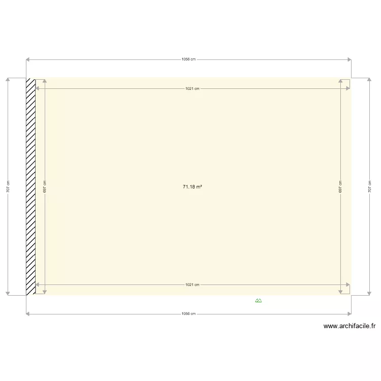 plan terrasse. Plan de plan terrasse. Plan de