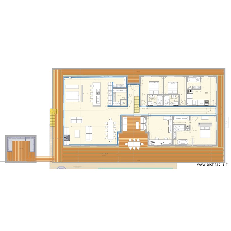 Maison Beauterne bisbis. Plan de 0 pièce et 0 m2