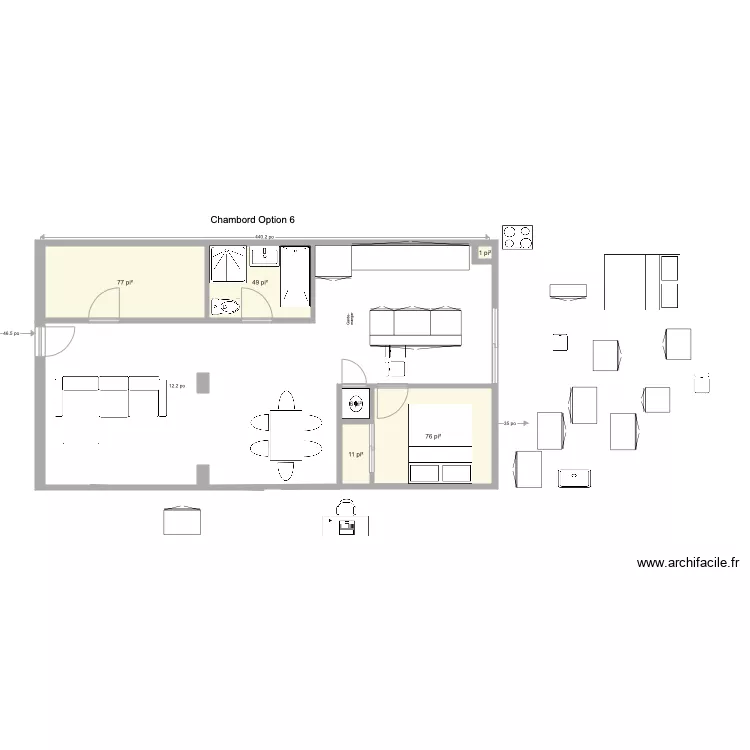 5093 Chambord Option 48. Plan de 5093 Chambord Option 48. Plan de