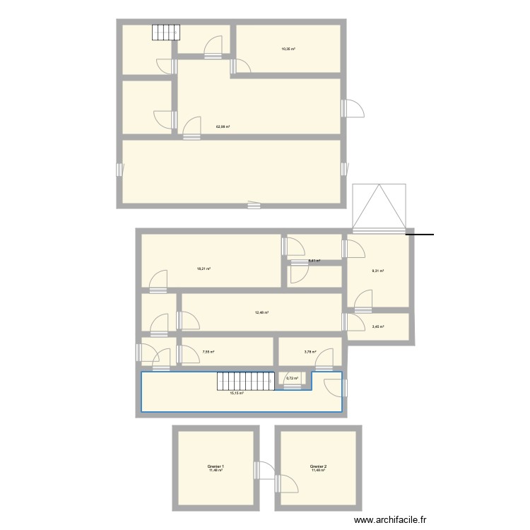 Carl Lefevre. Plan de 0 pièce et 0 m2