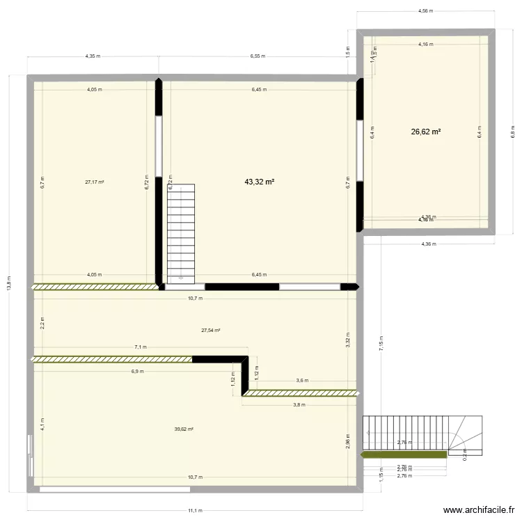 casou et stide0. Plan de 