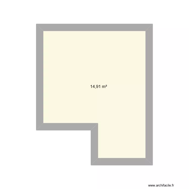 Sdb Guillard. Plan de 1 Pièce et 15 m² Sdb Guillard. Plan de 1 Pièce et 15 m²
