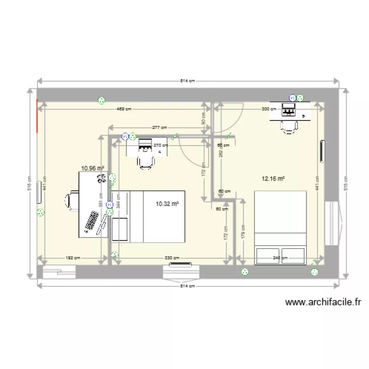 electricite. Plan de 