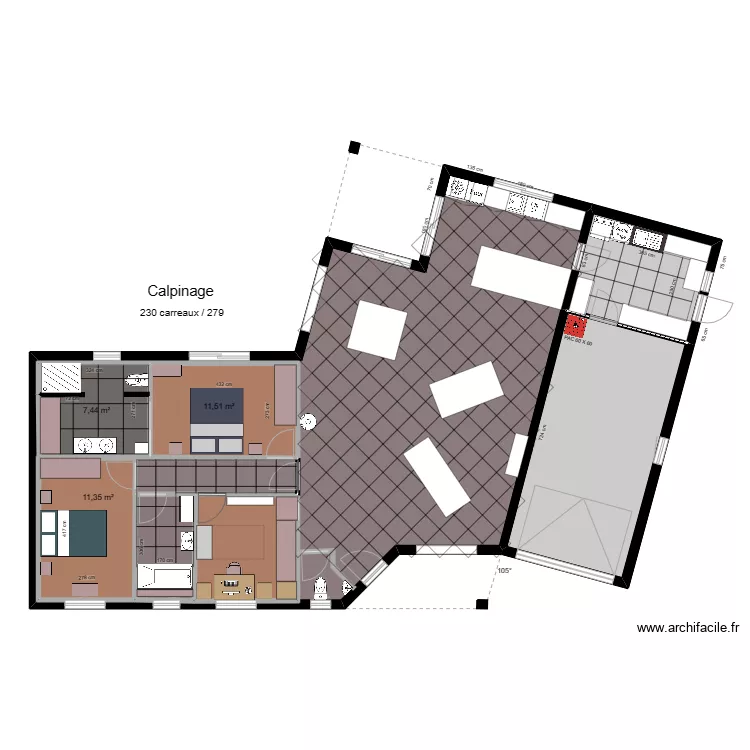 Calepinage 2. Plan de Calepinage 2. Plan de