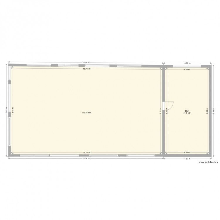 Empty Louis Vuitton. Plan de 0 pièce et 0 m2