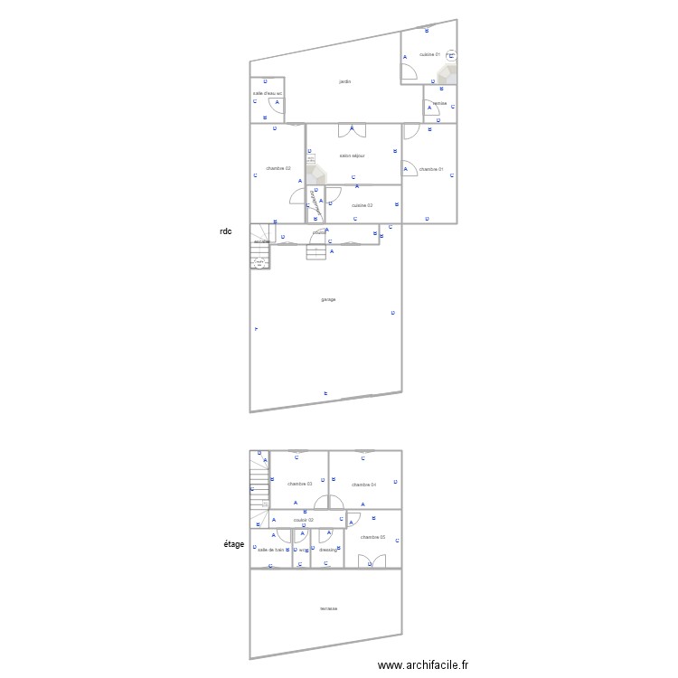 dupuy PB. Plan de 0 pièce et 0 m2