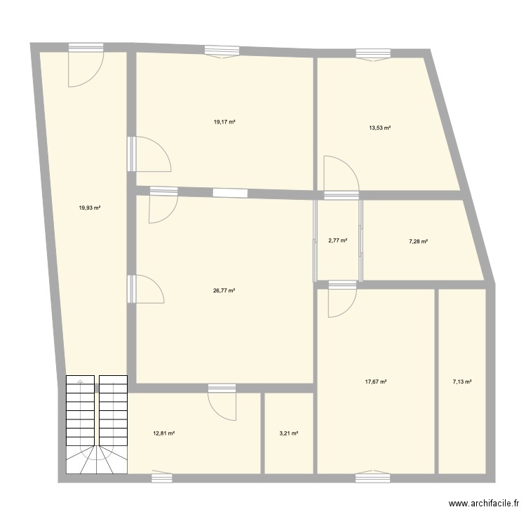 reno. Plan de 0 pièce et 0 m2